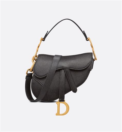 christian dior black saddle bag|dior saddle pouch with strap.